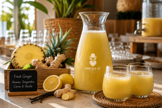 Fresh Ginger — Ananas, Gingembre, Citron & Vanille — 2 L