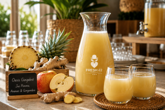 Oasis Gingembré — Pomme, Ananas & Gingembre — 2 L