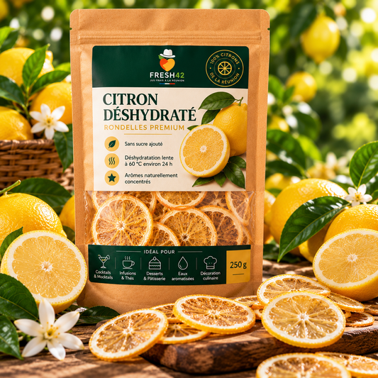 Citron déshydraté - 250 g