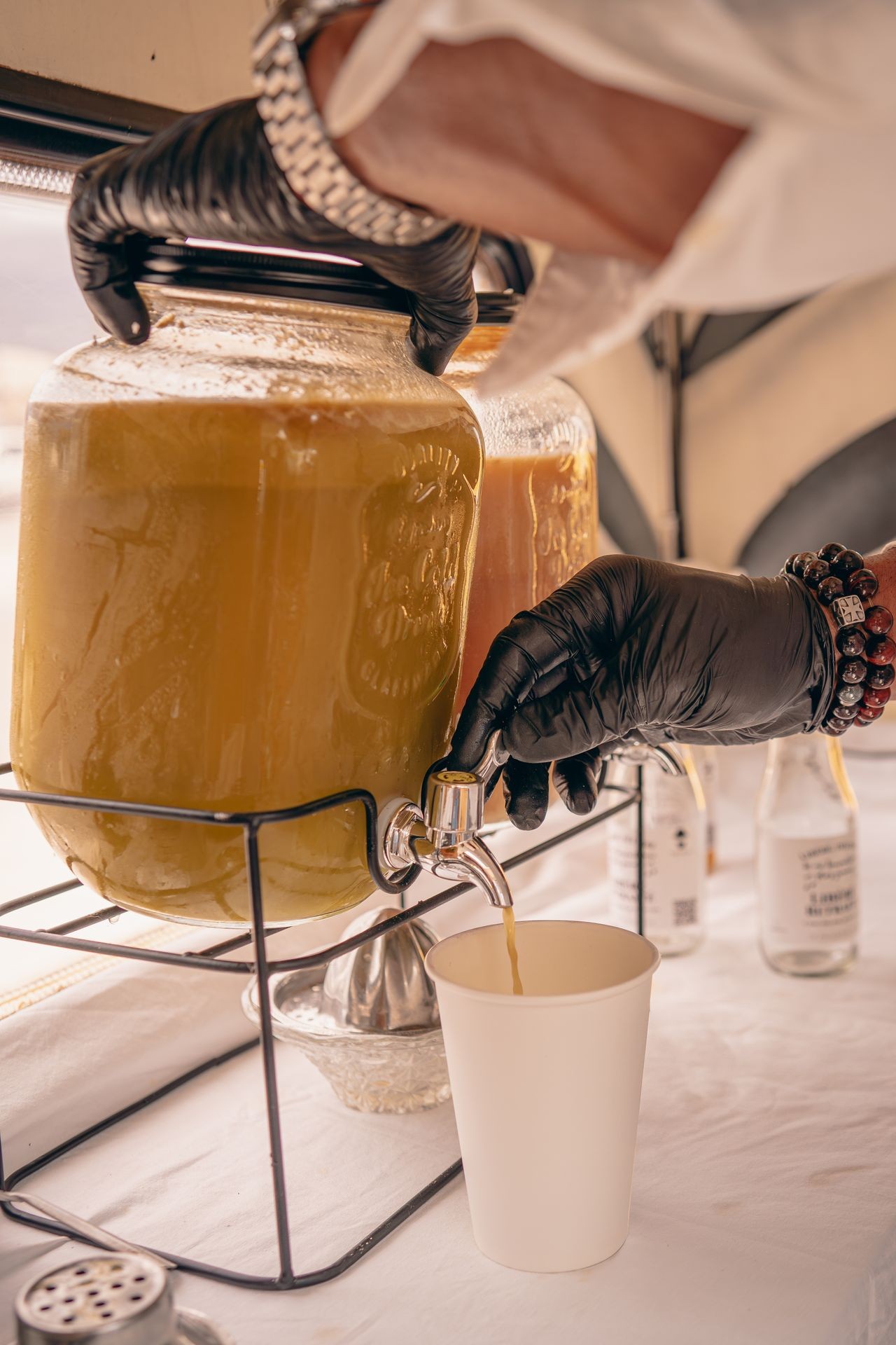bocaux de jus 