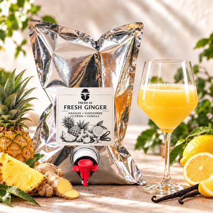 Fresh Ginger — Ananas, Gingembre, Citron & Vanille — 2 L