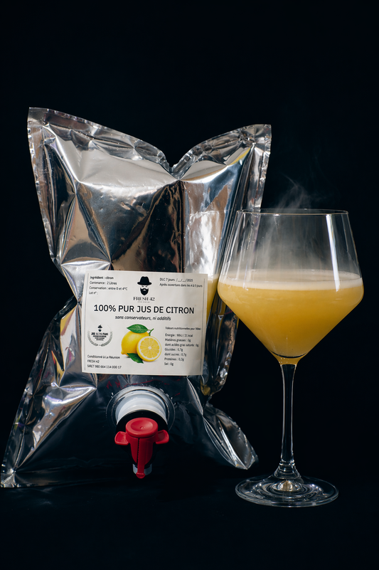 Citron frais pressé – Concentré 2 L (Usage bar & cuisine)