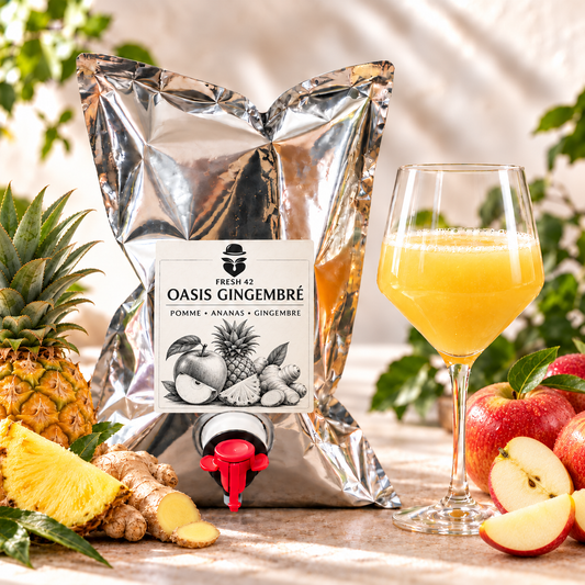 Oasis Gingembré — Pomme, Ananas & Gingembre — 2 L