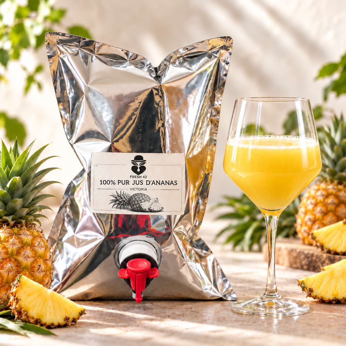 Pur jus d’ananas — 2 L