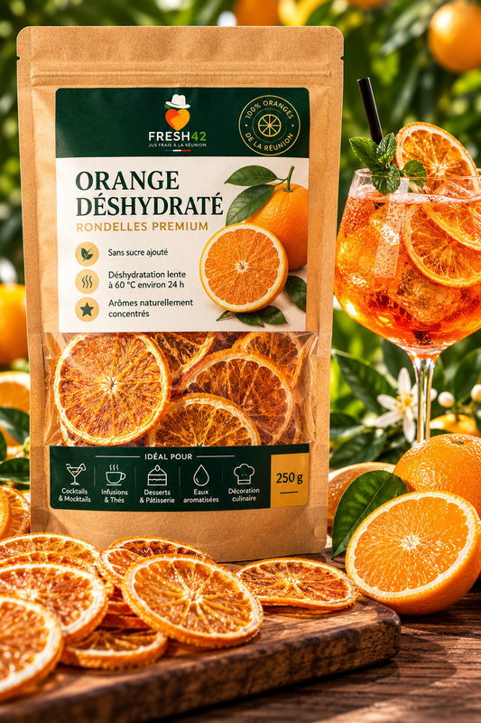 Orange déshydratée - 250 g
